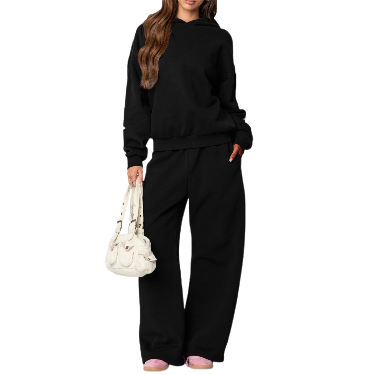 Loose and thick women's hoodie