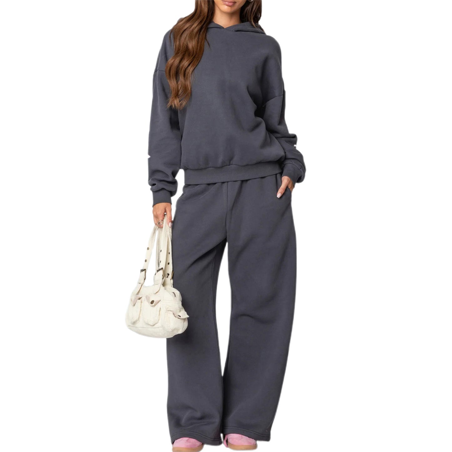 Loose and thick women's hoodie