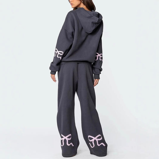 Loose and thick women's hoodie