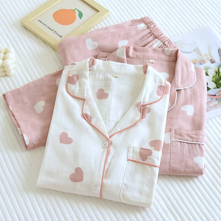 cotton pajamas set